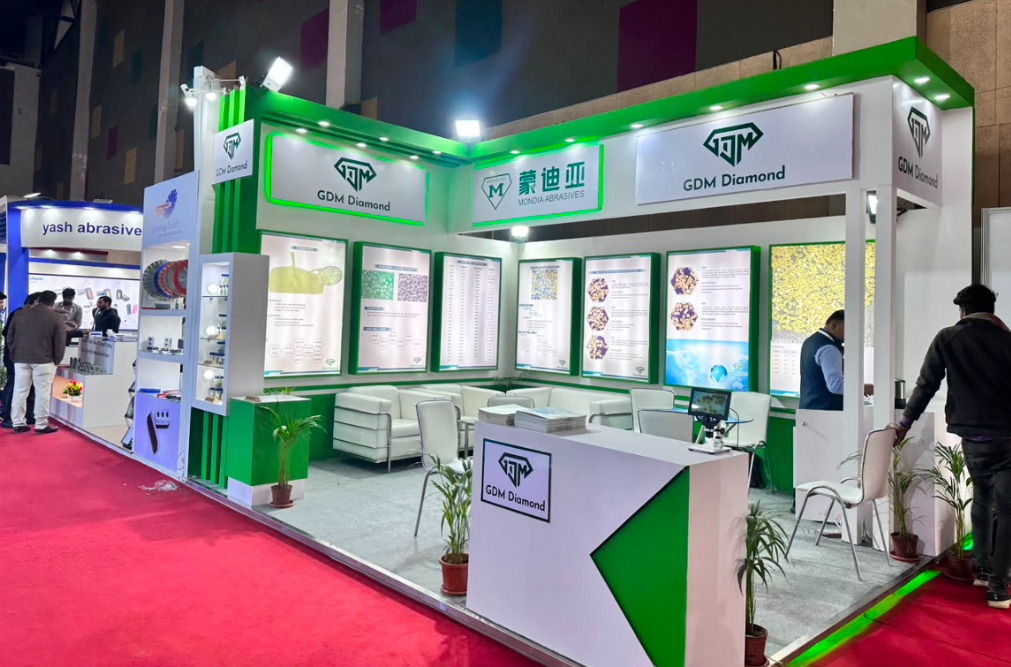 GDM Diamond Stall at Stona Exhibition 2024, Jaipur